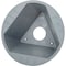 Global Industrial Inventory Control Cone W/ Dry Erase Decals, 10L x 10W x 5H, Gray B1845747 - alternate 2